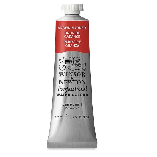 Winsor & Newton Professional Watercolor - Brown Madder, 37 ml Tube {2}