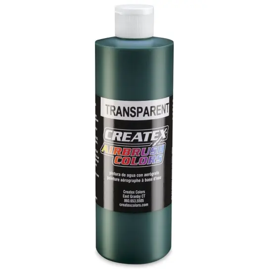 Createx Airbrush Color - 16 oz, Transparent Forest Green {1}