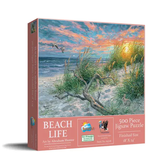 Sunsout Beach Life 500 pc Jigsaw Puzzle 69728 {3}