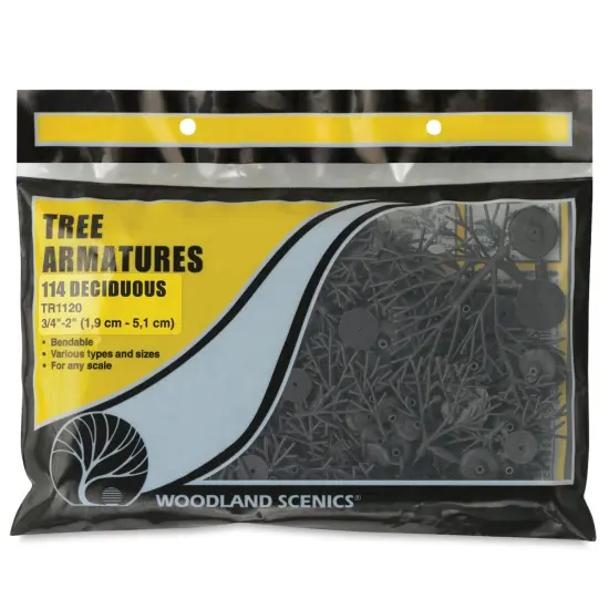 Woodland Scenics Model Scenery - Deciduous Trees, 3/4"-2" {2}