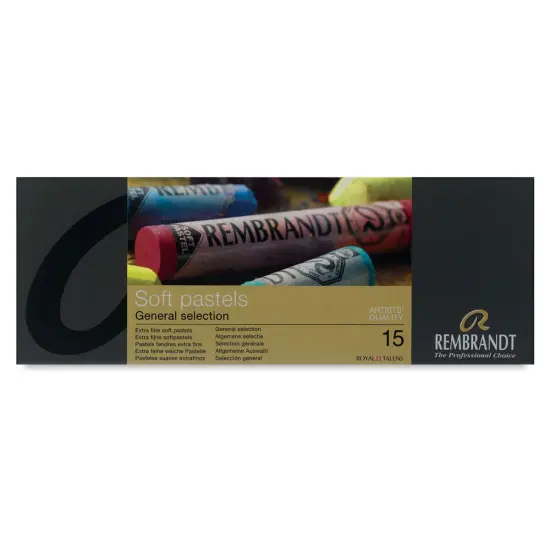 Rembrandt Soft Pastel Set - Set of 15, Assorted Colors {1}