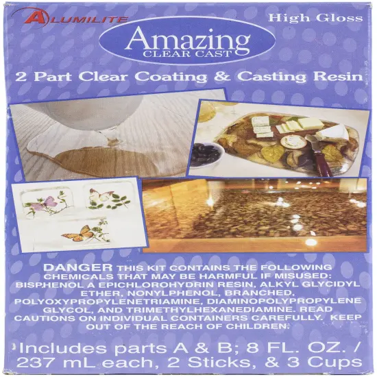 Alumilite Amazing Clear Cast Kit -USA Version-16oz {1}