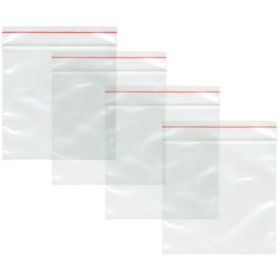 Craft Medley Ziplock Polybags 100/Pkg-2"X3" Clear {2}