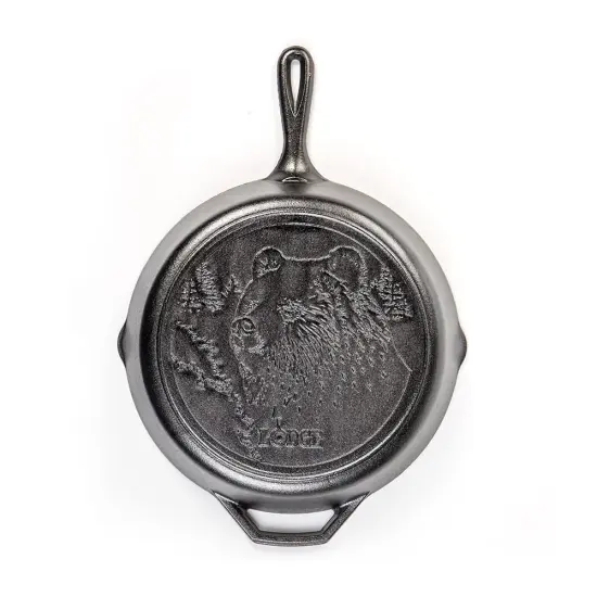 Lodge 12" Skillet - Bear Design {1}