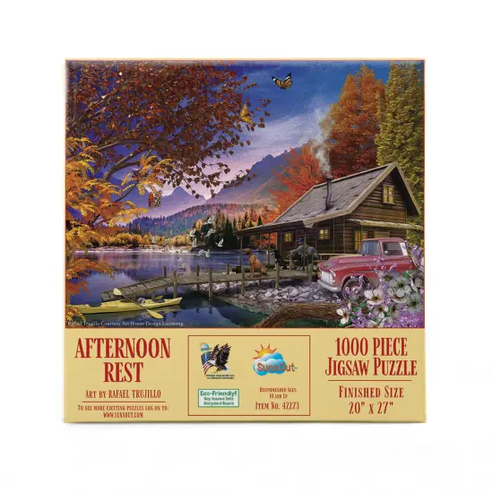 Sunsout Afternoon Rest 1000 pc Jigsaw Puzzle 42273 {4}