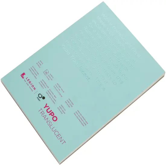Legion YUPO Translucent Light Weight Pad, 5"x7" 15/Pkg -Translucent 104lb {2}