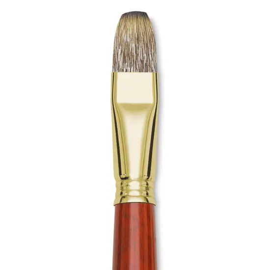 Blick Master Synthetic Brush - Bright, Long Handle, Size 18 {1}