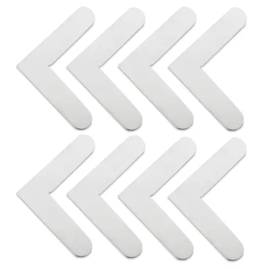 MUSEO ALU-Frame Aluminum Stretcher Bars and Parts - Corner Stabilizers, Pkg of 8 {2}
