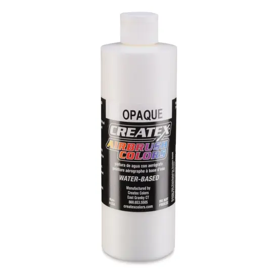 Createx Airbrush Color - 16 oz, Opaque White {1}