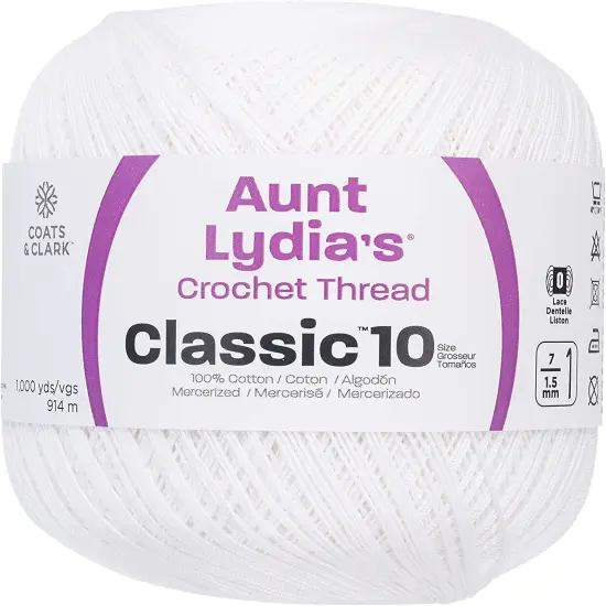 Aunt Lydia's Classic Crochet Thread Size 10 Value {2}