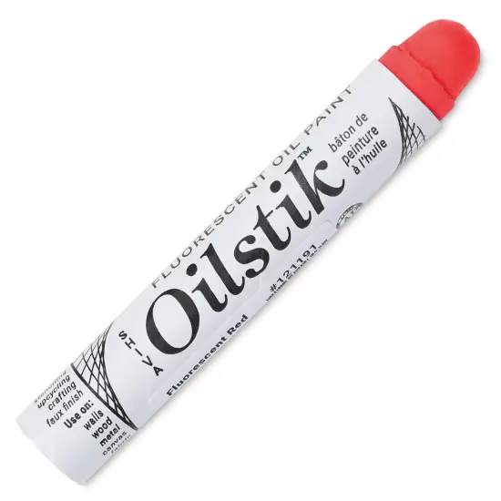 Shiva Oilstik Oil Paint - Fluorescent Red, 37 ml {1}