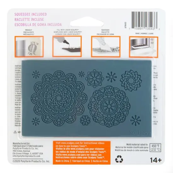 Sculpey Tools Oven-Safe Silicone Mold {3}