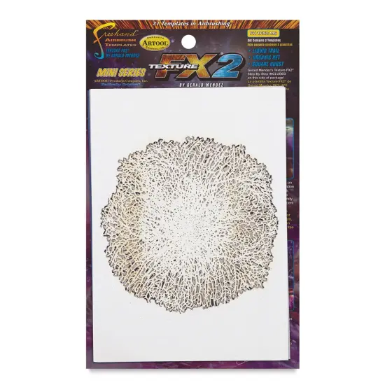 Iwata Artool Freehand Template - Mini, Set of 3, Texture FX2 {2}