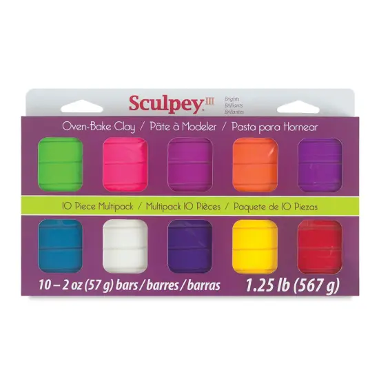 Sculpey III Set - Bright Ideas, Set of 10 {1}