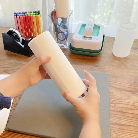 Precut Butcher Paper Sheets for Sublimation Tumblers & Beer Can Glass, White, Uncoated {4}