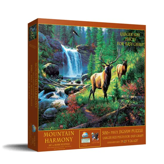Sunsout Mountain Harmony 500 pc Large Pieces Jigsaw Puzzle 53082 {3}