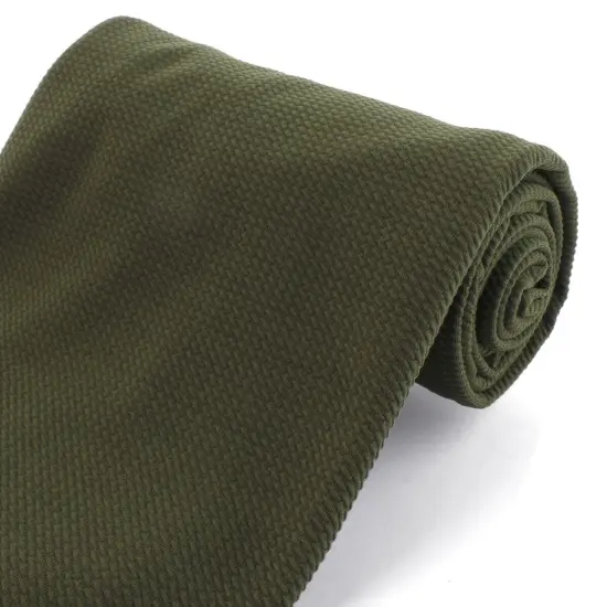 Solid 4 way Stretch Liverpool Bullet Fabric Moss Green {3}