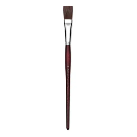 Utrecht Tuscan Synthetic Flat - Size 12, Long Handle {2}