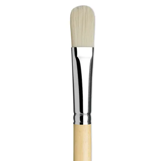 Da Vinci Top Acryl Synthetic Brush - Filbert, Long Handle, Size 20 {1}