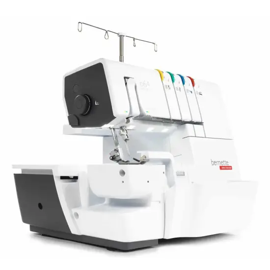 Bernette b64 Airlock 2/3/4 Thread Freearm Jet Air Serger {1}