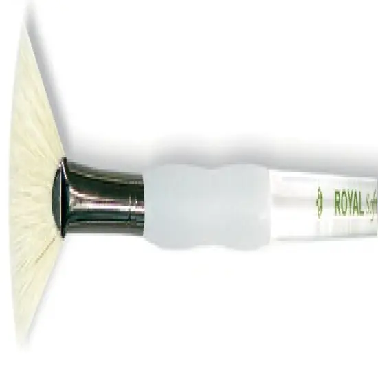 Royal & Langnickel(R) Soft-Grip Bristle Fan Brush {1}