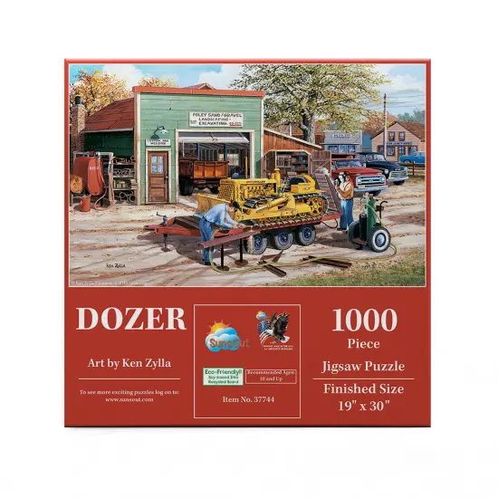 Sunsout Dozer 1000 pc Jigsaw Puzzle 37744 {4}