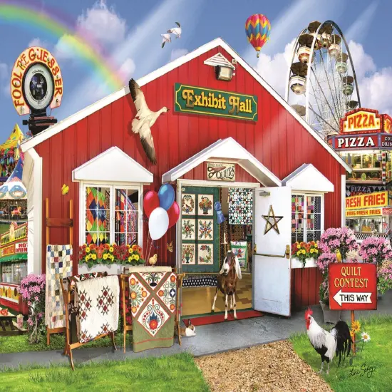 Sunsout Exhibition Hall 1000 pc Jigsaw Puzzle 35229 {1}