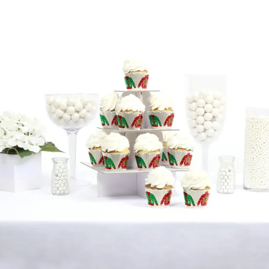 Big Dot of Happiness Ugly Sweater - Holiday and Christmas Party Decorations - Party Cupcake Wrappers - Set of 12 {3}