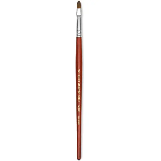 Blick Master Kolinsky Sable Brush - Bright, Short Handle, Size 6 {1}