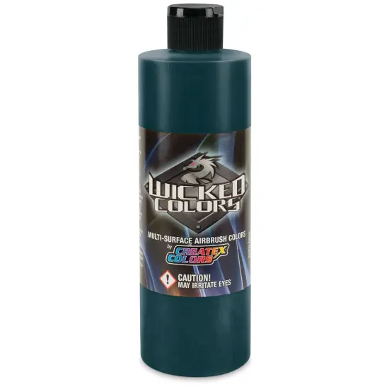 Createx Wicked Colors Airbrush Color - 16 oz, Phthalo Green {1}