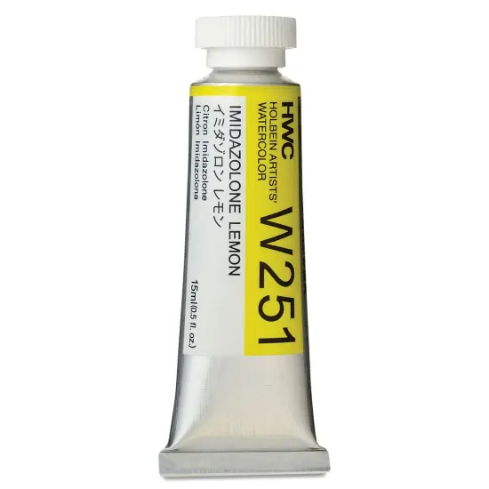 Holbein Artists' Watercolor - Imidazolone Lemon, 15 ml tube {1}