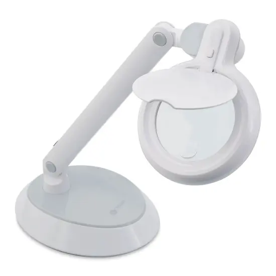 OttLite Space-Saving LED Magnifier Desk Lamp {2}