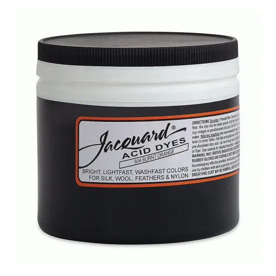 Jacquard Acid Dye - Burnt Orange, 8 oz {1}
