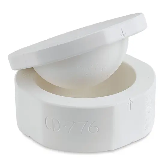 Mayco Slump and Hump Mold - 5 3/4" Diameter x 2 1/4"H, Circle {2}