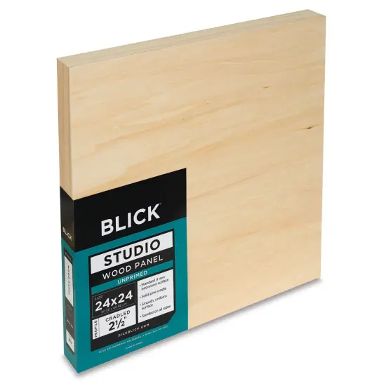 Blick Studio Artists' Wood Panels - Gallery Cradle, 24" x 24", 1-1/2" Cradle {2}