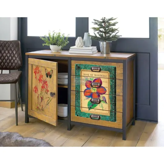 Redesign Decor Transfers Wondrous Flora 24"x34" 655350640583 {2}