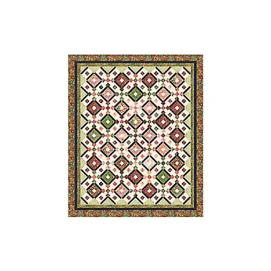 Pattern~Bellagio~2 1/2in Strips Cozy Quilt Design-5 Sizes {1}