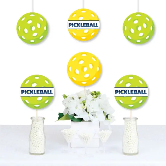 Big Dot of Happiness Let&rsquo;s Rally - Pickleball - Decorations DIY Birthday or Retirement Party Essentials - Set of 20 {1}