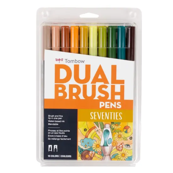 Tombow Dual Brush Pens 10/Pkg {2}
