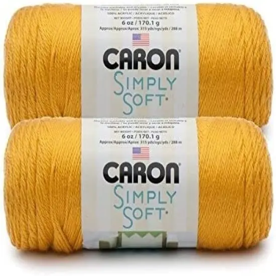 (Pack of 2) Caron Simply Soft Solids Yarn-Taupe {1}