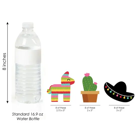 Big Dot of Happiness Let's Fiesta - DIY Shaped Fiesta Party Cut-Outs - 24 Count {4}