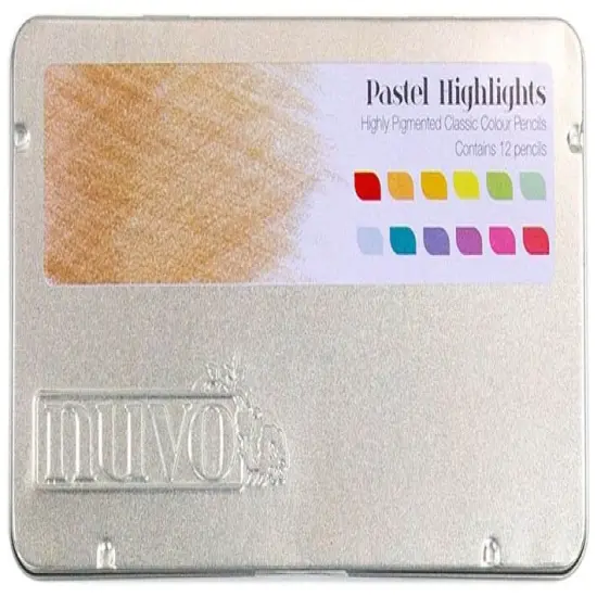 Nuvo Classic Colored Pencils 12/Pkg-Pastel Highlights {1}