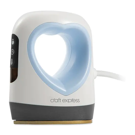 Craft Express Mini Heart Heat Press {1}