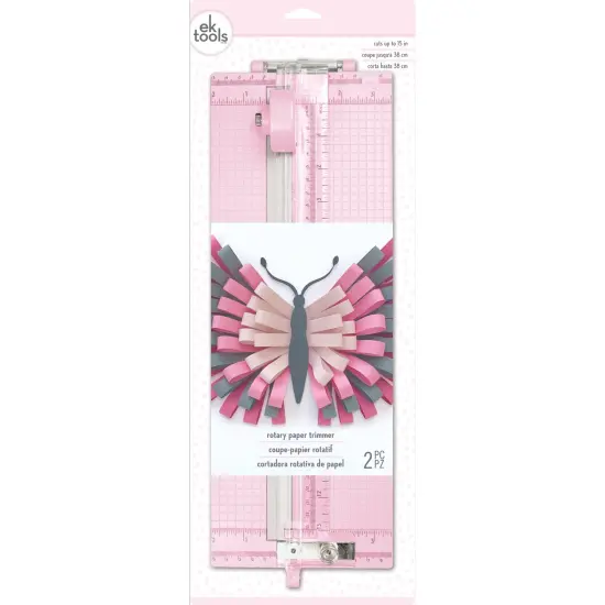 EK Success Rotary Paper Trimmer-Pink {1}