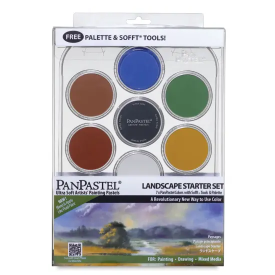 PanPastel Artists&rsquo; Painting Pastels Set - Landscape Colors, Set of 7 {1}
