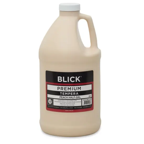 Blick Premium Grade Tempera - Peach, Half Gallon {1}