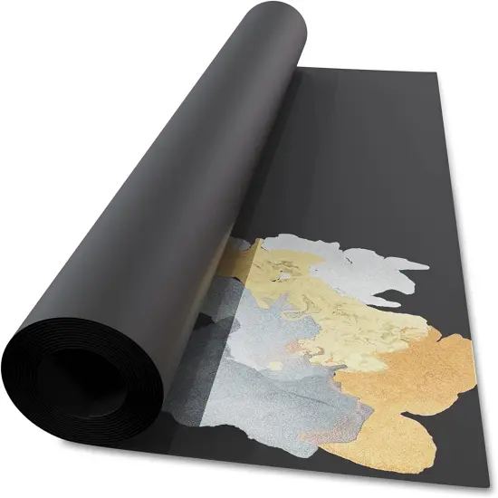 Pixiss Alcohol Ink Paper Roll Heavy Black Art Paper Synthetic {1}