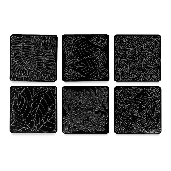 Cedar Canyon Rubbing Plates - Set of 6, Leaves {2}