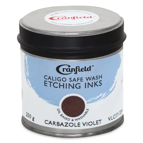 Cranfield Caligo Safe Wash Etching Ink - Carbazole Violet, 250 g Can {1}