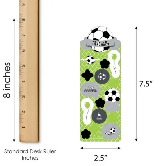 Big Dot of Happiness Goaaal - Soccer - Birthday Party Favor Kids Stickers - 16 Sheets - 256 Stickers {4}